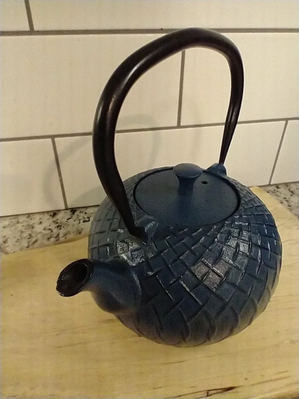 Toptier Japanese Cast Iron Tea Kettle for Stove Top